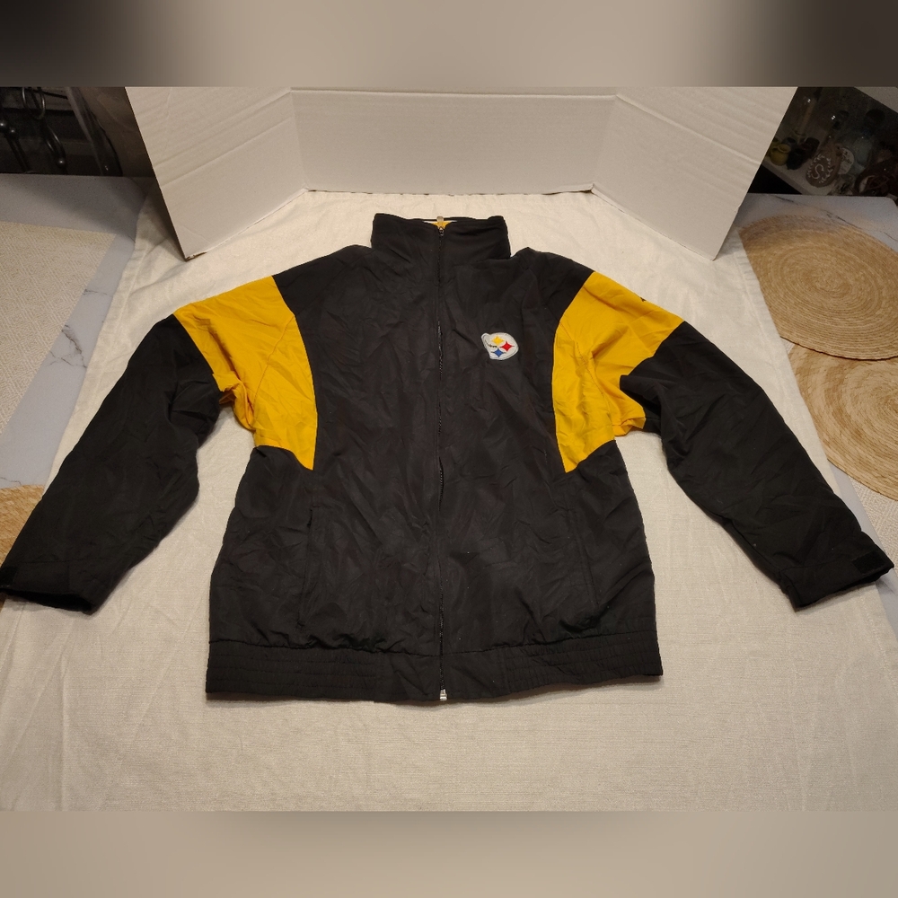 Vintage Reebok Steelers Pro Line Men Jacket Size - XL